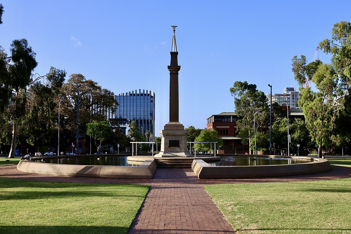 City of Adelaide, Victoria Square from above